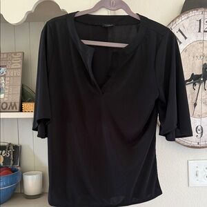 Ann Taylor black Blouse size medium